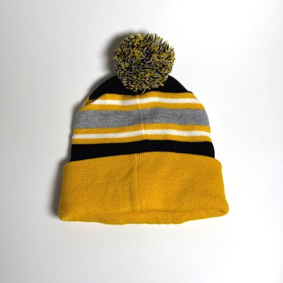 IMDb Promo Beanie Adult Yellow White Black Winter Hat - Picture 2 of 3